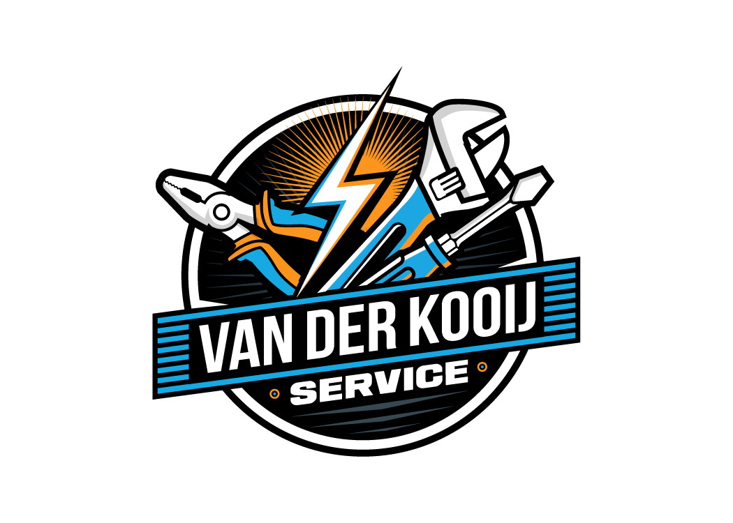 Logo van Van der Kooij Service, installatiebedrijf Pijnacker